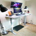 thumbnail image 4 of AnthroDesk Bureau Assis-Debout Électrique Programmable à Double Moteur (Cadre Gris), 4 of 8