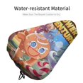 thumbnail image 4 of Cookie Run Funda de Asiento de Bicicleta Impermeable, Cojín Elástico Suave, Protector contra Lluvia, Polvo y UV, 4 of 6