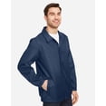thumbnail image 2 of Team 365 TT75 Unisex Zone Protect Coaches Jacket-Sport Dark Navy-XS, 2 of 6