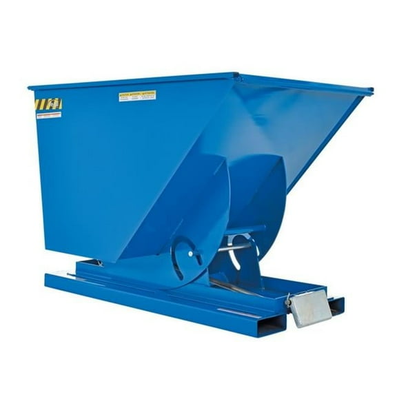 Vestil D-100-MD Self-Dump Hopper Medium Duty 1 Cubic Yard, 4000 lbs