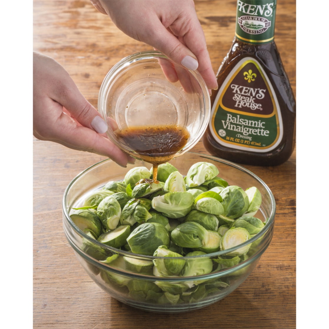 (6 pack) Ken's Steak House® Balsamic Vinaigrette Salad Dressing 16 fl oz