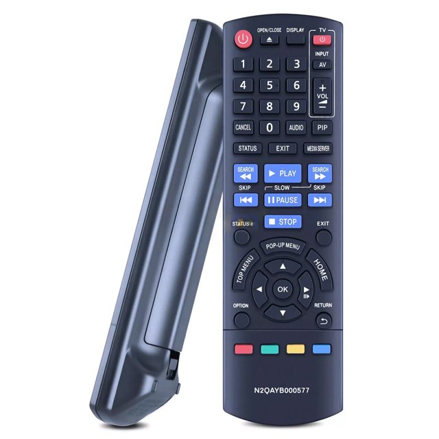 Nouvelle Télécommande de Remplacement N2QAYB000577 pour Lecteur Blu-Ray Panasonic DMP-BD75EF-K