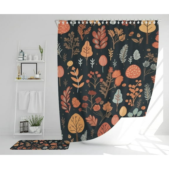 Fall Trees Shower Curtain, Fall Bathroom Décor, Fall Colors Shower Curtain, Autumn Shower Curtain, Autumn Cozy Home Decor, Housewarming Gifts Toiletry