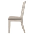 thumbnail image 6 of Ronnie Wood Dining Side Chair Rustic Cream (Set of 2), 6 of 13