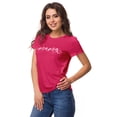 thumbnail image 2 of Inkmeso Crew Neck Mama Graphic Tshirt Short Sleeve Women Cotton Tee Casual, 2 of 8