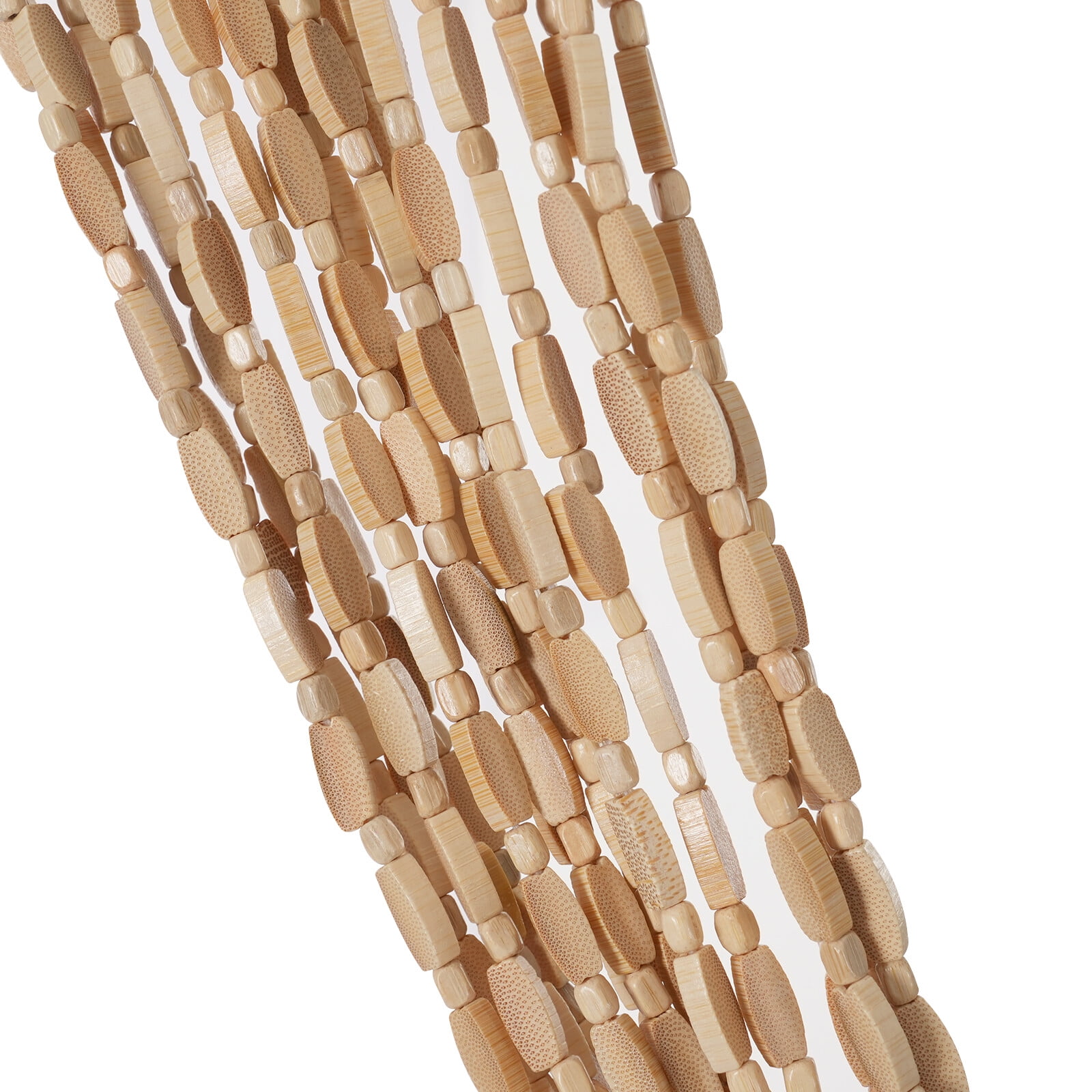 Bamboo Wood Beaded Curtain, Bamboo and Wooden Doorway Curtain, Door Curtain 200*90cm