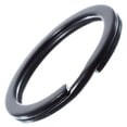 thumbnail image 3 of Craft County 3/4 Inch Black Split Rings - Multiple Pack Size Options - Used for Arts & Crafts, Home, Organization, Attachment, 3 of 4