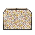 thumbnail image 2 of Fotbe Coffee Donuts for Four Slice Toaster Cover, Fingerprint Protector, Super Soft Appliance Cover And Dust Cover,Bread Dust Cover & Fingerprint Protection, 2 of 7