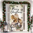 thumbnail image 2 of Bandera colgante navideña, pancarta de Papá Noel para puerta, decoración navideña para el hogar, adorno navideño 2024, regalo de Navidad Natal para Año Nuevo 2025, 2 of 5