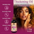 thumbnail image 2 of OKAY Black Jamaican Castor Oil with Rosemary Oil – Scalp & Hair Growth Treatment, Helps Reduce Shedding & Graying, Balances Oily Hair & Stimulates Follicles, All Hair & Skin Types, 4 oz / 118 ml, 2 of 6