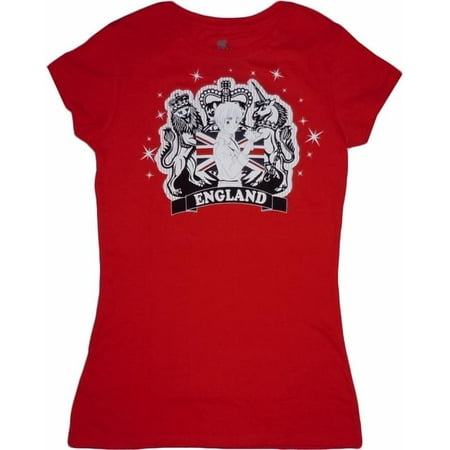 Hetalia England Girly Red Junior Fit T-Shirt