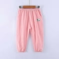 thumbnail image 4 of yocbz Toddler Boy Sweatpants Little Boys Athletic Running Joggers Lightweight Hiking Pants Jogging Pants Sweatpants for Boy School Sweatpants Boys Pink,Size for 3-4 Years, 4 of 5