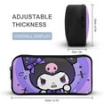 thumbnail image 2 of Custom Kuromi Stationery bag pencil case cosmetic bag storage bag multi-function large capacity fashionable durable gift unisex birthday gift holiday gift, 2 of 4