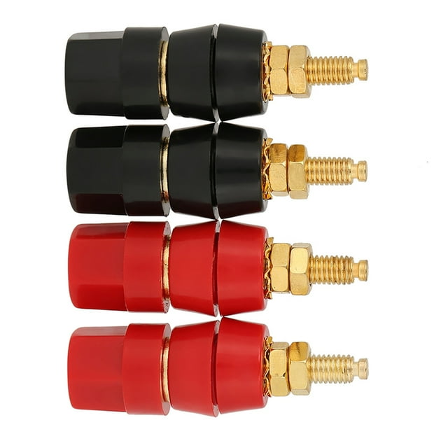 Speaker Binding Post, Gilded Speaker Connections, Maximum Signal For Audio