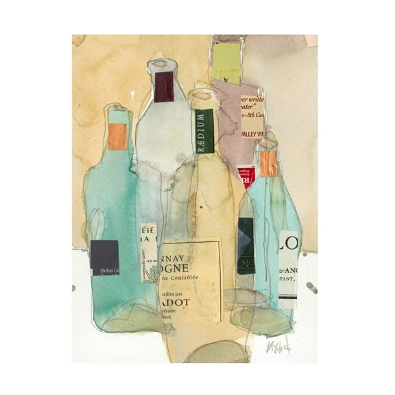 Samuel Dixon 'Wines and Spirits II' Canvas Art