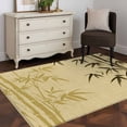 thumbnail image 3 of Area Rugs for Living Room Bedroom, Vintage Bamboos 4'x6' Rug Washable Carpet Runner Indoor Outdoor, Ink Painting Retro Art Rustic Non Slip Accent Floor Mats Rug for Kitchen, Office, 3 of 8