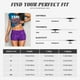 thumbnail image 5 of Fotbe Purple Glitter Shorts Sin Costuras – Shorts Deportivos de Cintura Alta para Mujer, Elásticos para Gimnasio, Yoga, Running o Ciclismo-Large, 5 of 8