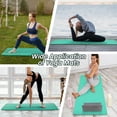 thumbnail image 6 of FlexWave 71"x24" Non-Slip Exercise & Yoga Mat – ½" Thick, Double-Sided Grip, Moisture-Proof Foam, Includes Free Adjustable Strap, 6 of 7