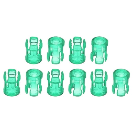 

Uxcell 3mm Clear Light Emitting Diode Holder Clip LED Lamp Socket Bulb Cap Protective Cover Green 10 Pack
