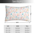 thumbnail image 2 of Pofeuu Happy Easter Print Polyester Microfiber Plush Pillowcases, Super Soft and Cozy Pillow Case Covers with Envelop Closure（Pillow core not included）-16"x24", 2 of 6