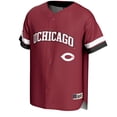 thumbnail image 2 of Men's GameDay Greats Maroon UChicago Maroons Spirit Baseball Jersey, 2 of 4