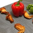 thumbnail image 2 of Non Stick Mesh Grill Mat for Cooking – 3Pcs BBQ Grill Topper for Cooking Meat, Fish, Veggies – Non Stick Heat Resistant Grill Pad – Compatible with All Grill Types – Ideal for Grilling, Baking, BBQ, 2 of 5