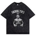 thumbnail image 1 of Mike Tyson-Camiseta Vintage lavada para hombre, Camisa de algodón de gran tamaño, ropa de calle Retro, Camiseta de cuello redondo de verano, 1 of 4