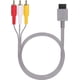 thumbnail image 1 of Cable AV Wii/Wii U de 6 pies, cable compuesto estándar de audio retro RCA chapado en oro de 1,8 m para Nintendo Wii Wii U, 1 of 1
