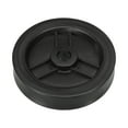thumbnail image 4 of Uxcell 5" Universal Air Compressor Wheel with 0.65" Hole, Black, 4 of 5