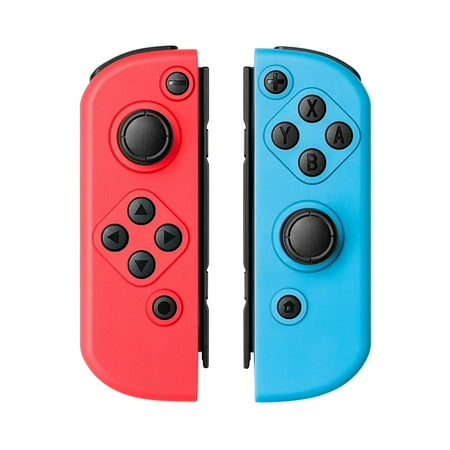 Joypad Controller For Nintendo Switch/Switch Lite/OLED - Left&Right Wireless Controller (Blue and Red)