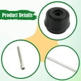 thumbnail image 6 of lacooooppia Front Axle Crash Protector Wheel Fork Slider, Directly Replace, Motorcycle Accessories, Easy to Install for 368D 368G 368E Black, 6 of 8