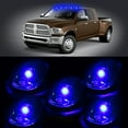 thumbnail image 2 of Scitoo 5Pcs Top Cab Roof Running Light Marker Clearance Lens with Base Housing +5Pcs White 6-5730SMD HID Led Light Fits Dodge Ram 1500 2500 3500 4500 5500, 2 of 4