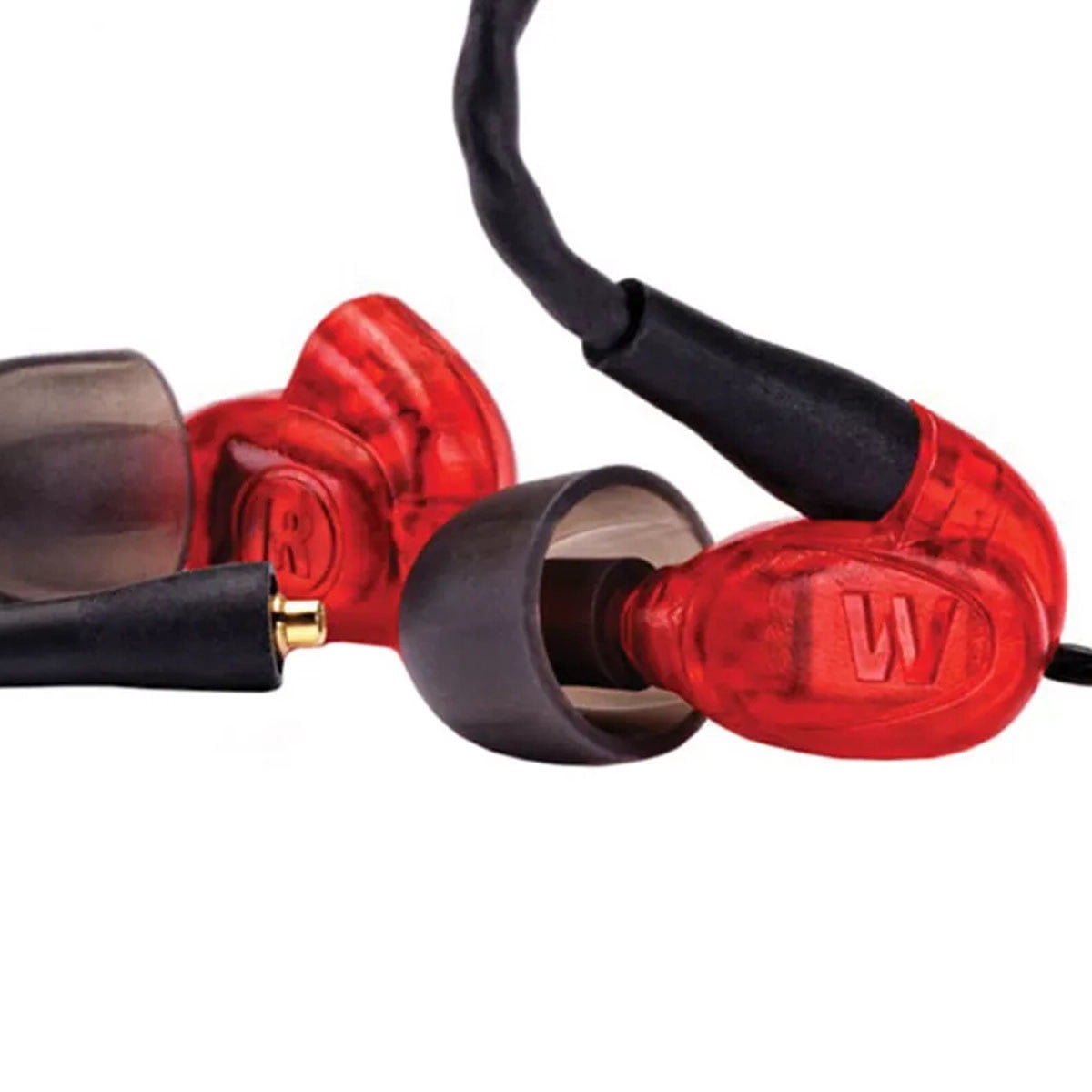 Westone UM Pro10 High Performance Single-Driver Universal In-Earphones with Replaceable Braided Cable, Red