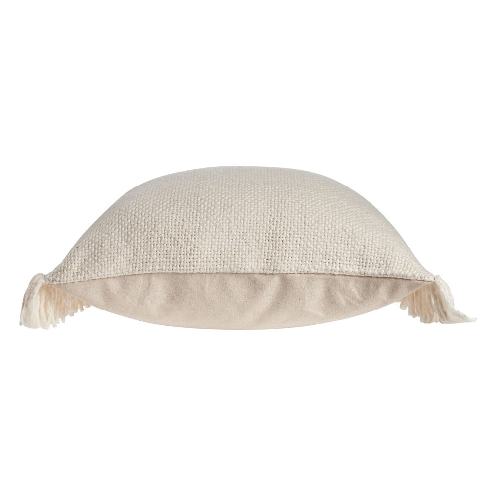 Ox Bay Austin Hand-Stitched Distressed Organic Cotton Pillow Cover, 20" X 20"