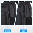 thumbnail image 4 of Anti-Theft Zipper Clips, 20-Pack, Metal Locks for Luggage, Backpack, Suitcase, Black, 4 of 7
