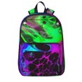 thumbnail image 1 of Mochila de neón con destellos que brilla en la oscuridad, ideal para portátiles, viajes, senderismo, negocios, para mujeres y hombres., 1 of 1