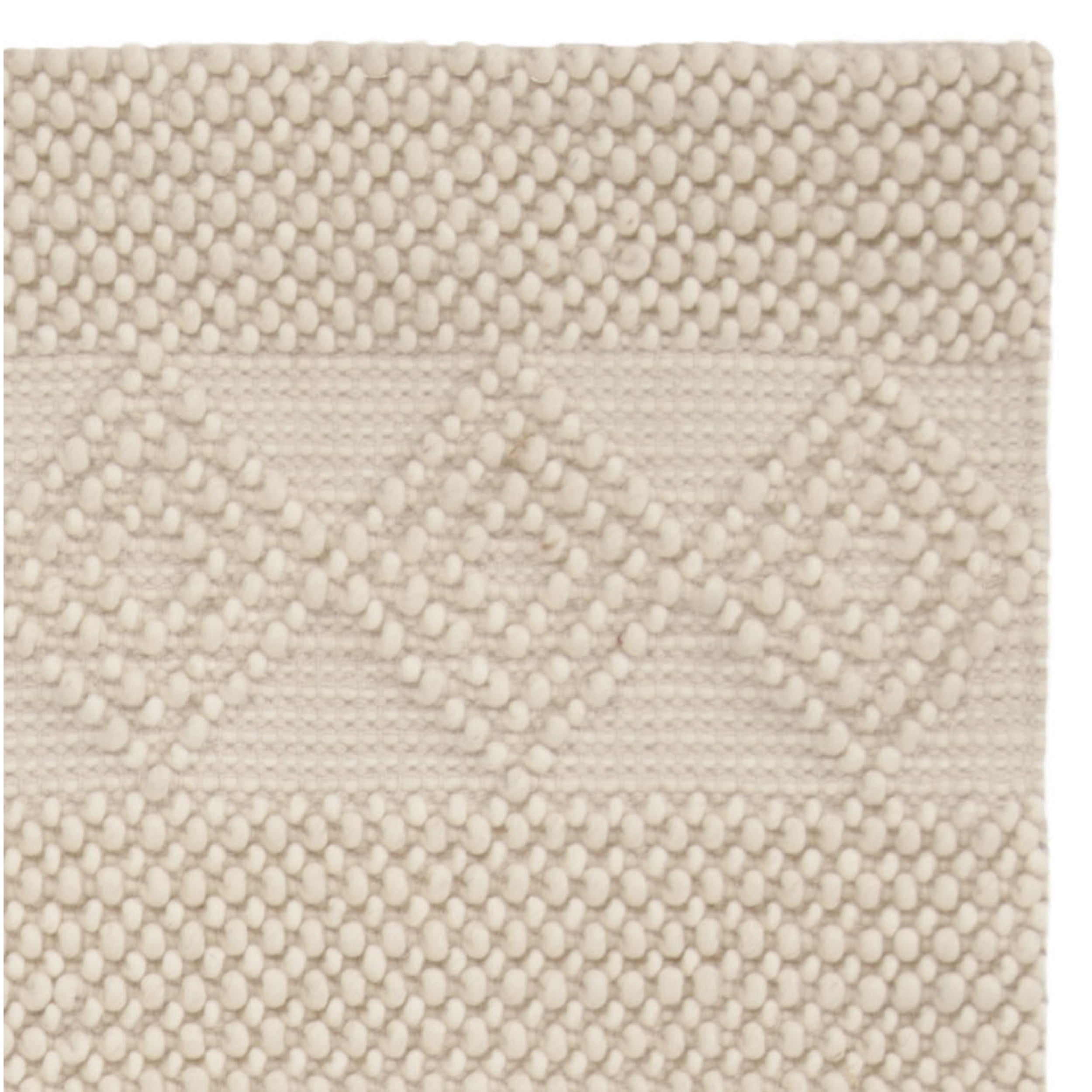 SAFAVIEH Natura Carly Geometric Braided Wool Area Rug, Ivory, 2' x 3'