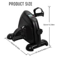 thumbnail image 6 of TidBay Pedal Exerciser Bike with Digital LCD Display Adjustable Resistance, Easy Assembly 100kg Load Capacity Desk Pedal Bike, Elderly Home Pedal Exercise Bike Arm Leg Peddler Machine, 6 of 6