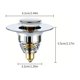 thumbnail image 3 of 1pc, Universal Bathroom Sink Stopper, Basin Pop Up Sink Drain Strainer, Anti Clogging Sink Drain Filter With Hair Catcher, Sin Accessories, 3 of 4