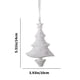 thumbnail image 3 of Xihbxyly Colgante Navideño Brillante, Decoración Festiva para Ventana, Diseño de Plástico Ligero, Acogedor Ambiente Navideño, Fácil de Colgar, Adornos Navideños, Tamaño 14 X 10 X 3 Cm, Juego de 1 Pie, 3 of 6