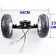 thumbnail image 5 of Eje de patineta para motor de cubo de un solo eje, eje de resorte para rueda de patineta, 5 of 5