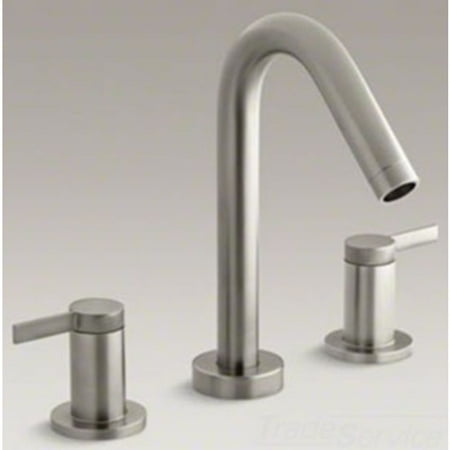 Kohler K-T954-4-BN Stillness Deck-Mount Bath Faucet - Brushed Nickel
