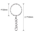 thumbnail image 3 of 50PCS Split Ring Metal DIY Multi-purpose Jump Ring Loop Ring with Link Chain, 3 of 8