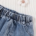 thumbnail image 7 of ZHANGDER Toddler Baby Girl Summer Clothes 1T 2T 3T 4T 5T T-Shirts Shorts Clothing Set Short Sleeves Cute Summer Short Set 2pcs Shorts Outfits Set, Purple 6Y, 7 of 7