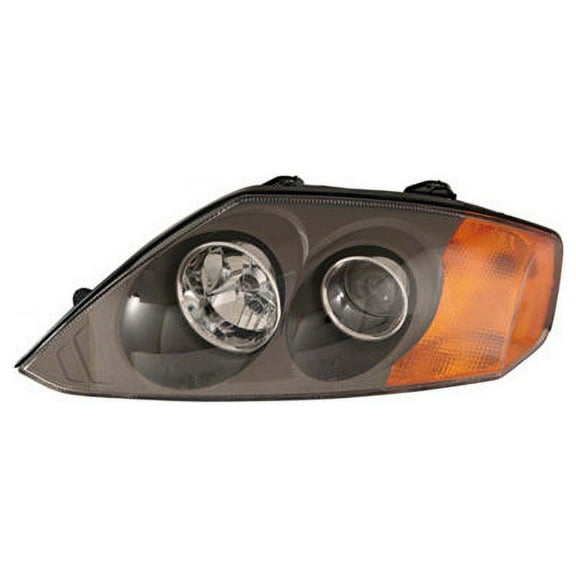 Left Driver Side Headlight Assembly - Compatible with 2003 - 2004 Hyundai Tiburon