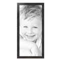 thumbnail image 2 of ArtToFrames 14" x 31" Flat Pewter Picture Frame, 14x31 inch Silver Wood Poster Frame (WOM-4887),  Pack, 2 of 7
