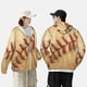 thumbnail image 4 of Fotbe Vintage Baseball Chaqueta con Protección Solar UPF 50+ para Hombre y Mujer, Camisa con Capucha y Bolsillos-Medium, 4 of 7