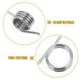 thumbnail image 3 of SHISUYAN 18 Pcs Ressort de Torsion Petit Ressort Ressort de Torsion Couvercle de Poubelle Ressort de Torsion pour Réparation, 3 of 8