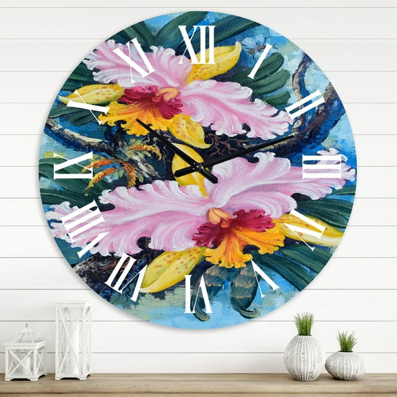 Designart 1 in Quartz Traditional Wall Clock