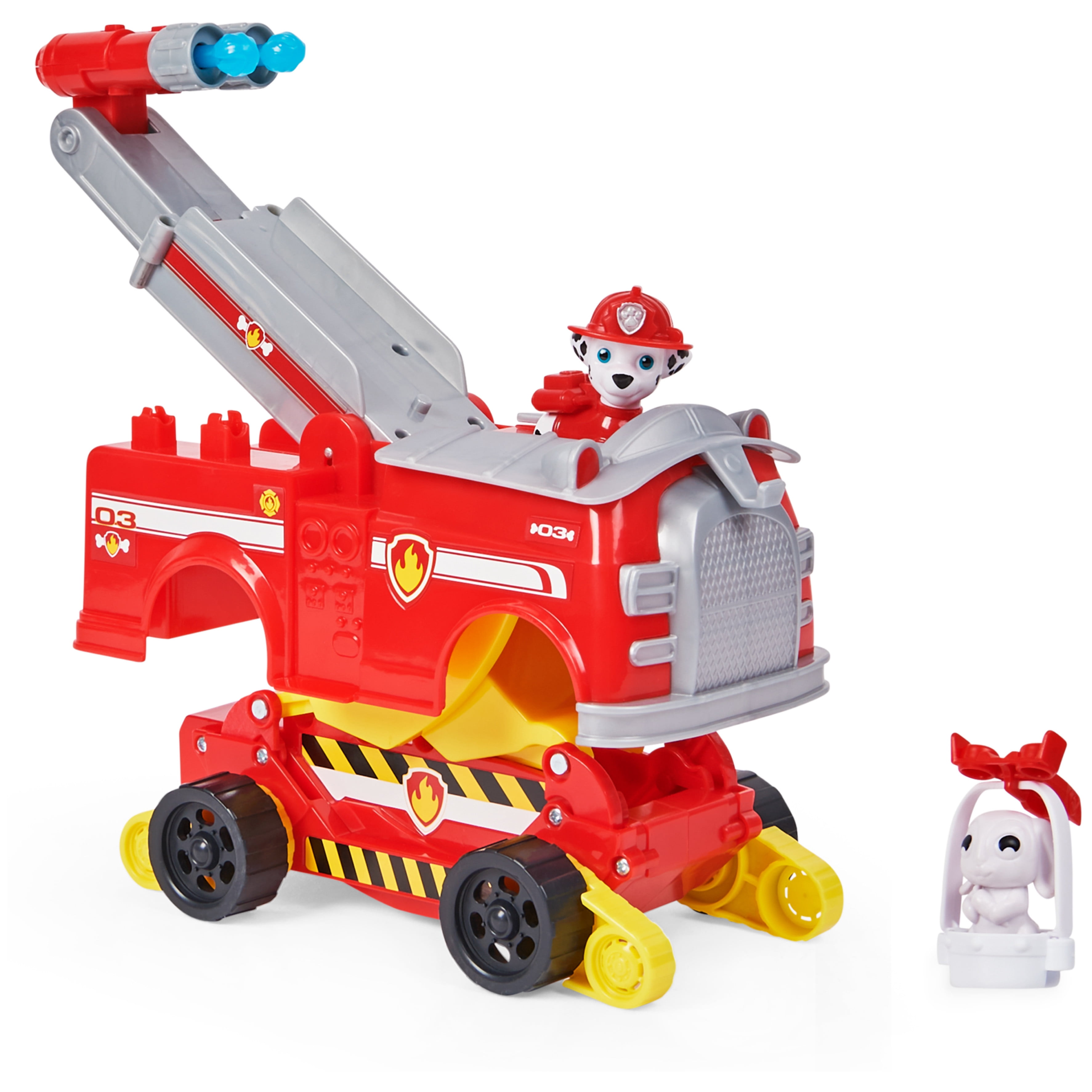 PAW Patrol: Rise and Rescue Transforming Car with Marshall Figure